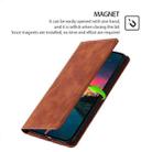 For Realme GT5 / GT5 240W Skin Feel Magnetic Leather Phone Case(Light Brown) - 5