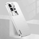 For vivo iQOO 11 Pro Streamer Series Micro Frosted Metal Paint PC Phone Case(Silver) - 1