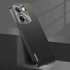 For vivo Y100 Streamer Series Micro Frosted Metal Paint PC Phone Case(Black) - 1