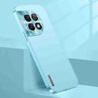 For OnePlus Ace 2 Pro Streamer Series Micro Frosted Metal Paint PC Phone Case(Sierra Blue) - 1