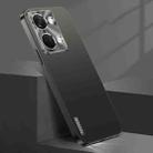 For OnePlus Ace 2V Streamer Series Micro Frosted Metal Paint PC Phone Case(Black) - 1