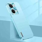 For OnePlus Ace 2V Streamer Series Micro Frosted Metal Paint PC Phone Case(Sierra Blue) - 1