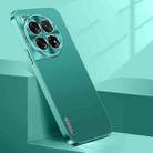 For OnePlus 12 Streamer Series Micro Frosted Metal Paint PC Phone Case(Alpine Green) - 1