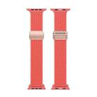 For Apple Watch Ultra 2 49mm DUX DUCIS Mixture Pro Series Magnetic Buckle Nylon Braid Watch Band(Guava) - 2