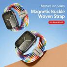 For Apple Watch 38mm DUX DUCIS Mixture Pro Series Magnetic Buckle Nylon Braid Watch Band(Rainbow) - 3