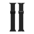 For Apple Watch Series 10 46mm DUX DUCIS Mixture Pro Series Magnetic Buckle Nylon Braid Watch Band(Midnight) - 2