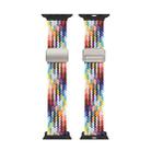 For Apple Watch Series 10 46mm DUX DUCIS Mixture Pro Series Magnetic Buckle Nylon Braid Watch Band(Rainbow) - 2
