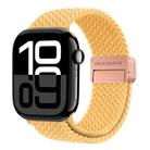 For Apple Watch Series 10 46mm DUX DUCIS Mixture Pro Series Magnetic Buckle Nylon Braid Watch Band(Sunny Color) - 1