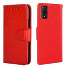 For TCL 50 5G Crystal Texture Leather Phone Case(Red) - 1