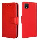 For TCL 502 Crystal Texture Leather Phone Case(Red) - 1