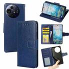 For TCL 50 NxtPaper 5G Crystal Texture Leather Phone Case(Royal Blue) - 1