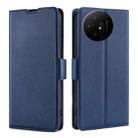 For TCL 50 XL Ultra-thin Voltage Side Buckle Horizontal Flip Leather Phone Case(Blue) - 1