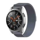 For Huami Amazfit GTS 20mm / Bip U Pro Milanese Magnetic Metal Watch Band (Dark Gray) - 1