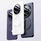 For Huawei Mate 70 Pro / 70 Pro+ Matte Magsafe Magnetic Phone Case with Trolley Holder(Night Purple) - 2