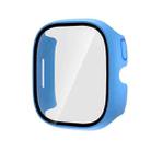 For Verizon Gizmo Watch 3 PC + Tempered Film Integrated Watch Protective Case(Blue) - 1