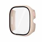 For Verizon Gizmo Watch 3 PC + Tempered Film Integrated Watch Protective Case(Light Pink) - 1