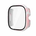 For Verizon Gizmo Watch 3 PC + Tempered Film Integrated Watch Protective Case(Pink Cow) - 1