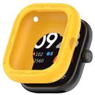 For Redmi Watch 4 Silicone Smart Watch Protective Case(Yellow) - 1