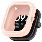 For Redmi Watch 4 Silicone Smart Watch Protective Case(Light Pink) - 1