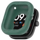 For Redmi Watch 4 Silicone Smart Watch Protective Case(Dark Green) - 1