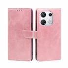For Infinix GT 10 Pro 5G Calf Texture Buckle Flip Leather Phone Case(Rose Gold) - 1