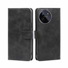 For Realme 11 4G Calf Texture Buckle Flip Leather Phone Case(Black) - 1