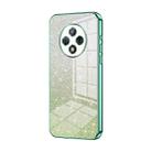 For U-Magic Enjoy 50 Plus Gradient Glitter Powder Electroplated Phone Case(Green) - 1