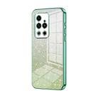 For Meizu 18 Pro / 18s Pro  Gradient Glitter Powder Electroplated Phone Case(Green) - 1