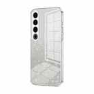 For Meizu 20 Pro Gradient Glitter Powder Electroplated Phone Case(Transparent) - 1