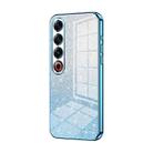 For Meizu 21 Pro Gradient Glitter Powder Electroplated Phone Case(Blue) - 1