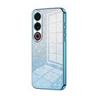 For Meizu 21 Note Gradient Glitter Powder Electroplated Phone Case(Blue) - 1
