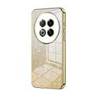 For Meizu Note 16 Pro Gradient Glitter Powder Electroplated Phone Case(Gold) - 1