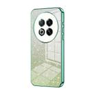 For Meizu Note 16 Pro Gradient Glitter Powder Electroplated Phone Case(Green) - 1