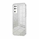 For Honor 30 Gradient Glitter Powder Electroplated Phone Case(Transparent) - 1