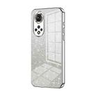 For Honor 50 / Huawei nova 9 Gradient Glitter Powder Electroplated Phone Case(Silver) - 1