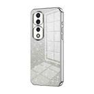 For Honor 70 Pro / 70 Pro+ Gradient Glitter Powder Electroplated Phone Case(Silver) - 1