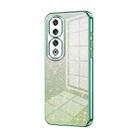 For Honor 90 Pro Gradient Glitter Powder Electroplated Phone Case(Green) - 1