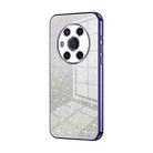 For Honor Magic3 Gradient Glitter Powder Electroplated Phone Case(Purple) - 1