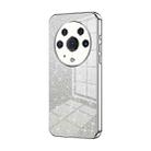 For Honor Magic3 Pro Gradient Glitter Powder Electroplated Phone Case(Silver) - 1
