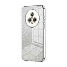 For Honor Magic5 Gradient Glitter Powder Electroplated Phone Case(Silver) - 1