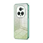 For Honor Magic5 Ultimate Gradient Glitter Powder Electroplated Phone Case(Green) - 1