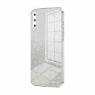 For Honor Play 3 Gradient Glitter Powder Electroplated Phone Case(Transparent) - 1