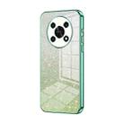 For Honor X30 / X9 5G Gradient Glitter Powder Electroplated Phone Case(Green) - 1