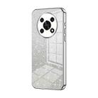 For Honor X30 / X9 5G Gradient Glitter Powder Electroplated Phone Case(Silver) - 1