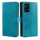 For Honor 200 Lite 5G Global Calf Texture Buckle Flip Leather Phone Case(Light Blue) - 1