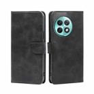 For OnePlus Ace 2 Pro Calf Texture Buckle Flip Leather Phone Case(Black) - 1