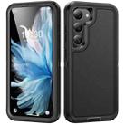 For Samsung Galaxy S24+ 5G / S25+ 5G Life Waterproof Rugged Phone Case(Black) - 1