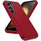 For Samsung Galaxy S23 FE 5G Life Waterproof Rugged Phone Case(Red + Black) - 2