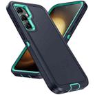 For Samsung Galaxy S23 FE 5G Life Waterproof Rugged Phone Case(Dark Blue + Light Blue) - 2