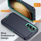 For Samsung Galaxy S23 FE 5G Life Waterproof Rugged Phone Case(Dark Blue + Light Blue) - 3